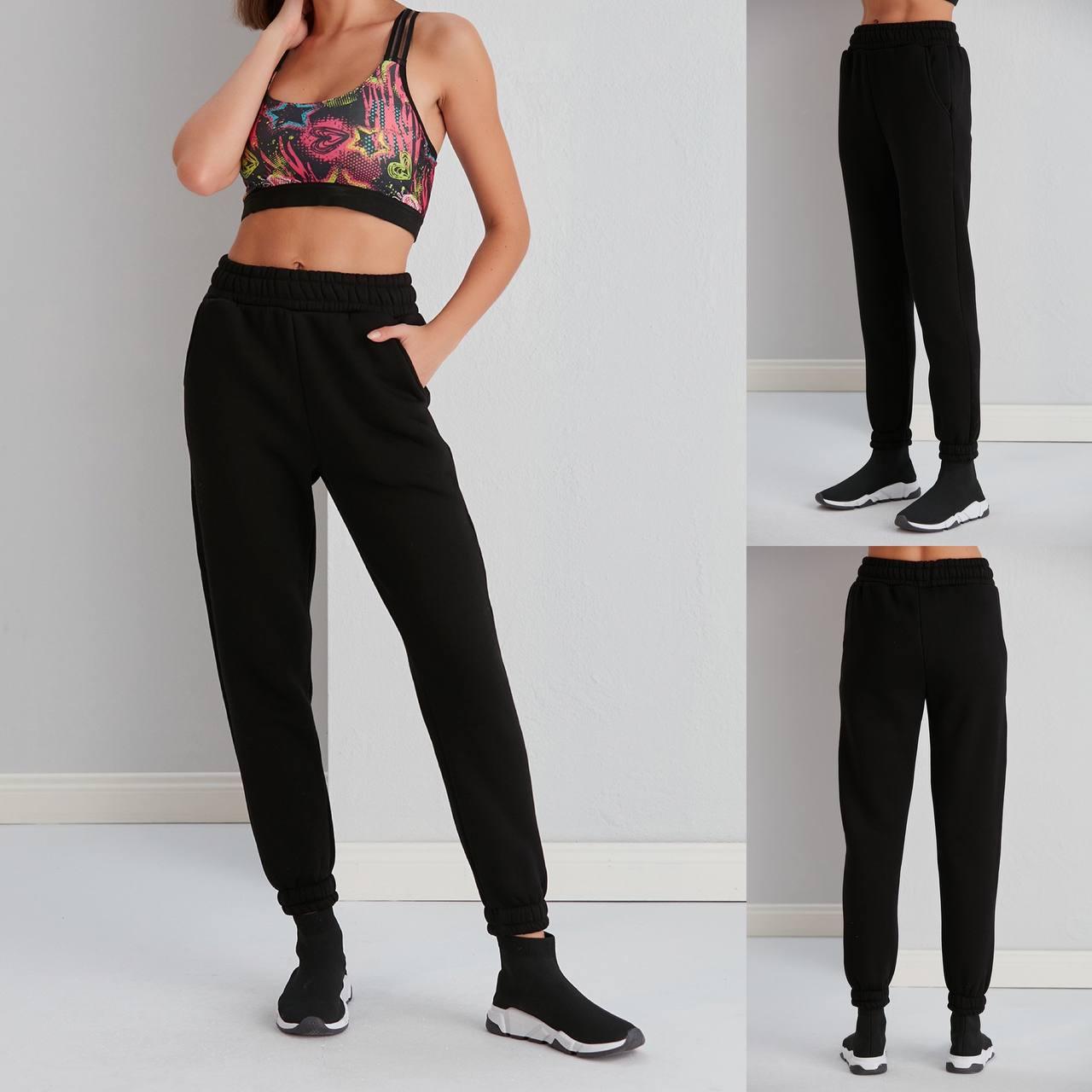 Damen Jogginghose Baumwolle Lang Sporthose Freizeithosen Trainingshose Sweathose mit Taschen - kleopatramarkt