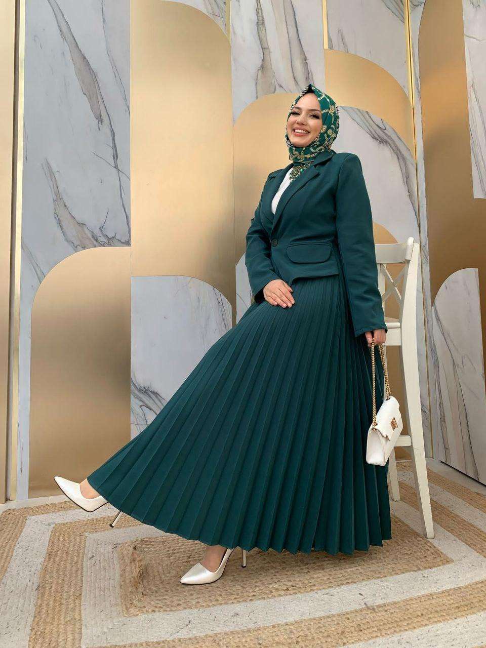 Elegantes hijab kleid sommer für frauen | maxikleid - kleopatramarkt