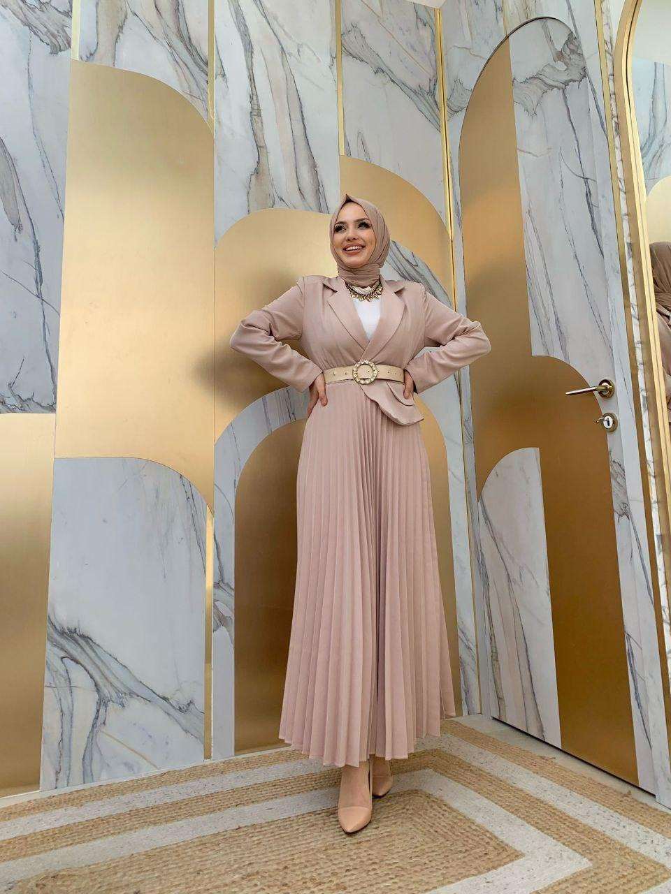 Elegantes hijab kleid sommer für frauen | maxikleid - kleopatramarkt