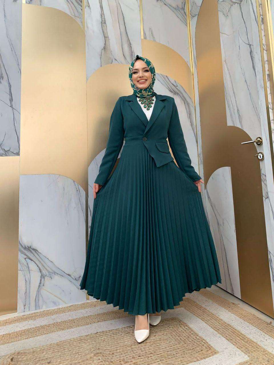 Elegantes hijab kleid sommer für frauen | maxikleid - kleopatramarkt
