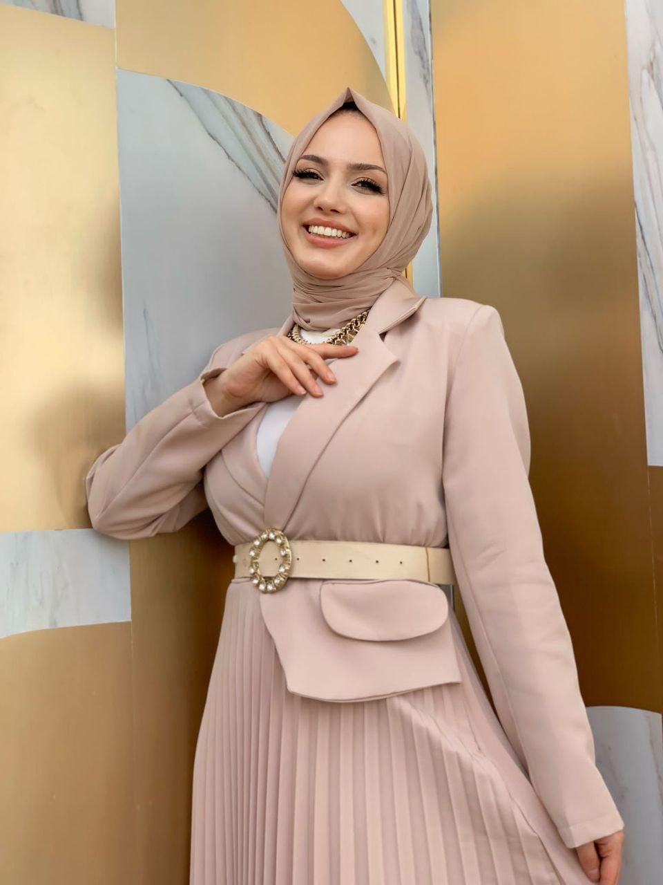 Elegantes hijab kleid sommer für frauen | maxikleid - kleopatramarkt
