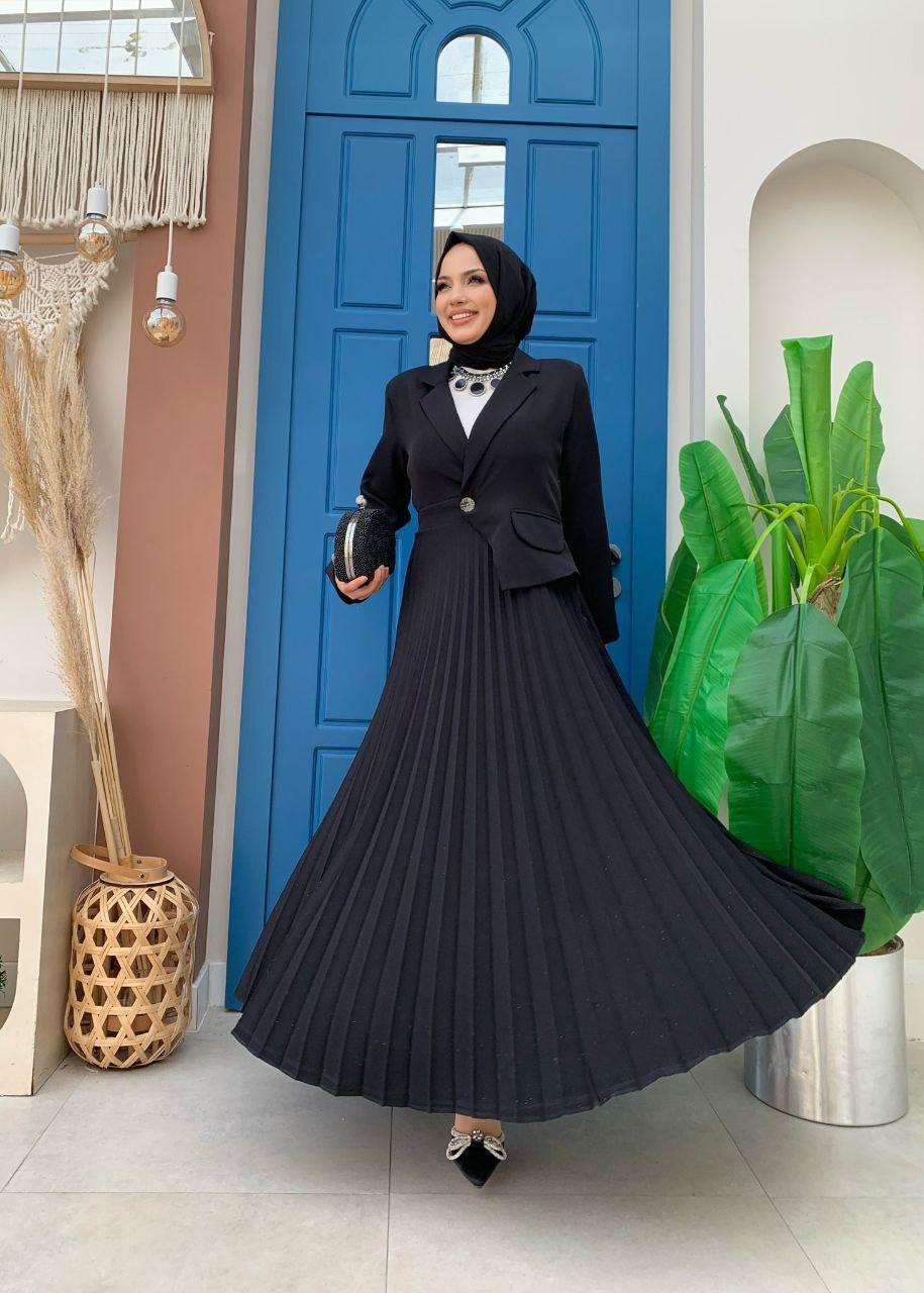Elegantes hijab kleid sommer für frauen | maxikleid - kleopatramarkt