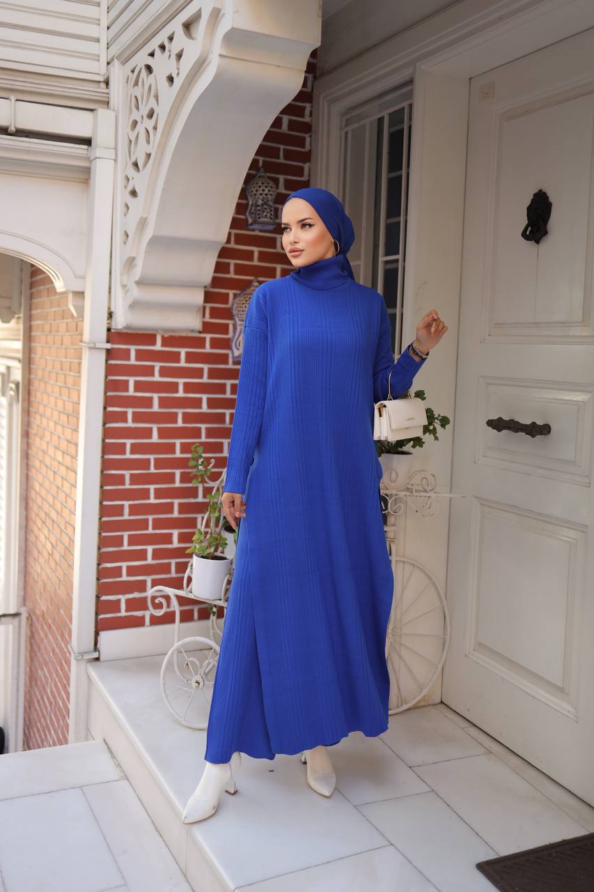 Strickkleid Winter Set | Hijab Kleidung