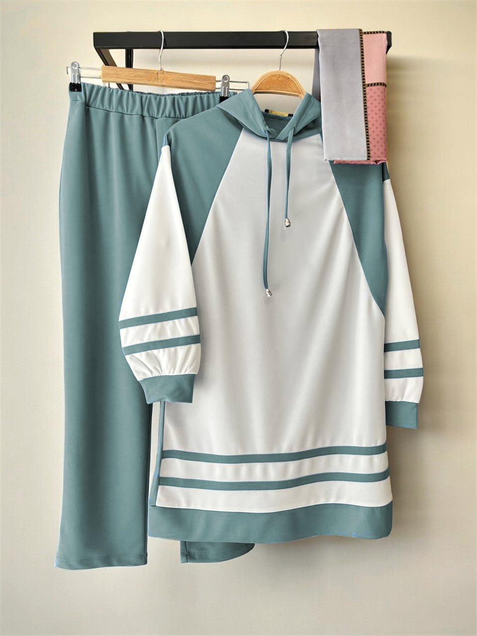 lang Zweiteiler Set - bluse + Hose