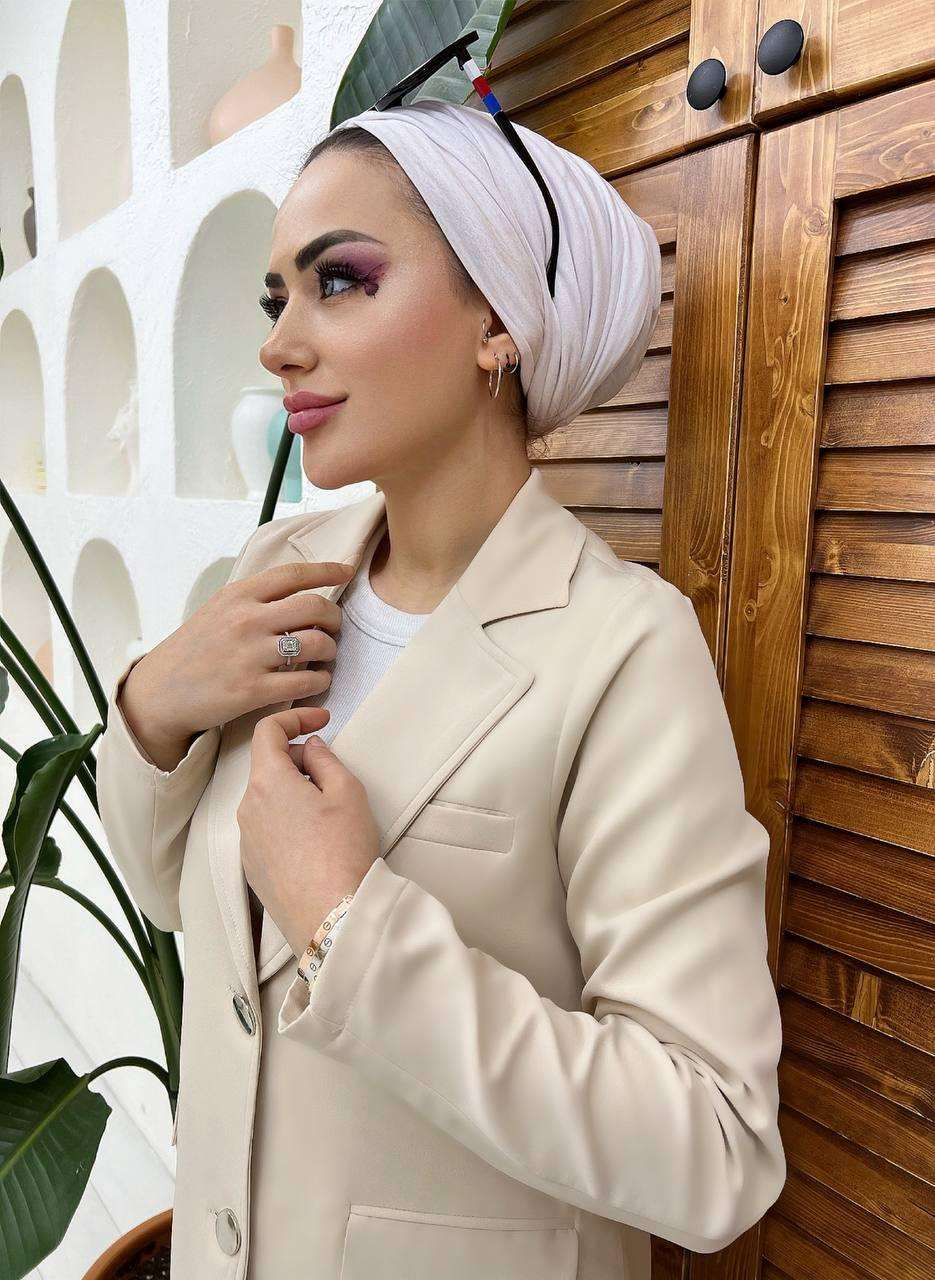 formales zweiteiliges Set Hijab