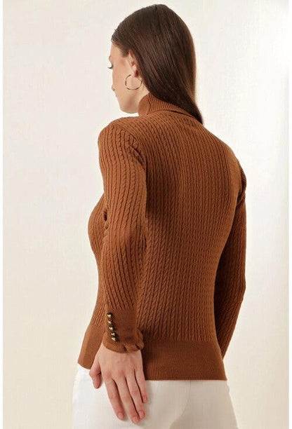 Pullover mit Rollkragen