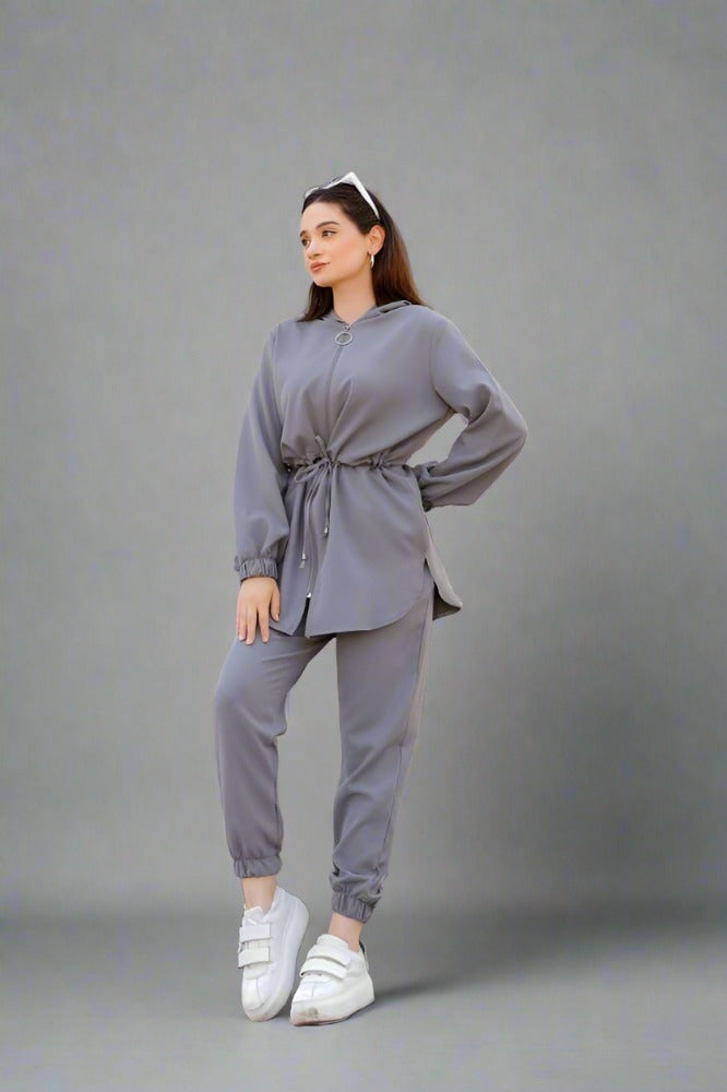 Casual Set | Long Sleeve Sweater With Elastic Pants Set for Women| Winter Set| Casual Set | Lounge Set| Set For Women | Two-Piece Suit - kleopatramarkt