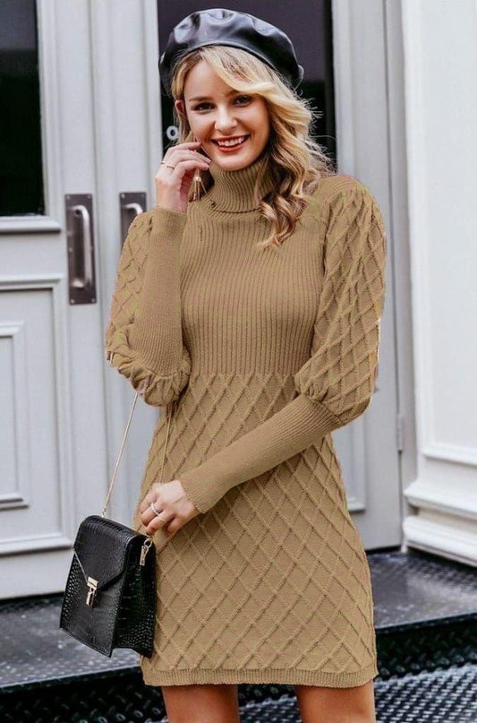 Pullover Kleid aus Wolle - kleopatramarkt